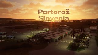 [LJPZ] - Portorož Airport, Slovenia video