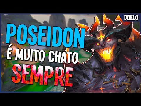 POSEIDON é um saco de enfrentar SEMPRE | ZEUS (Ranked Duel Smite Brasil)