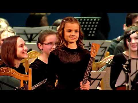 "La Paloma" S.Iradier-A.Tsygankov. Anastasia Tyurina balalaika 10 y.o.