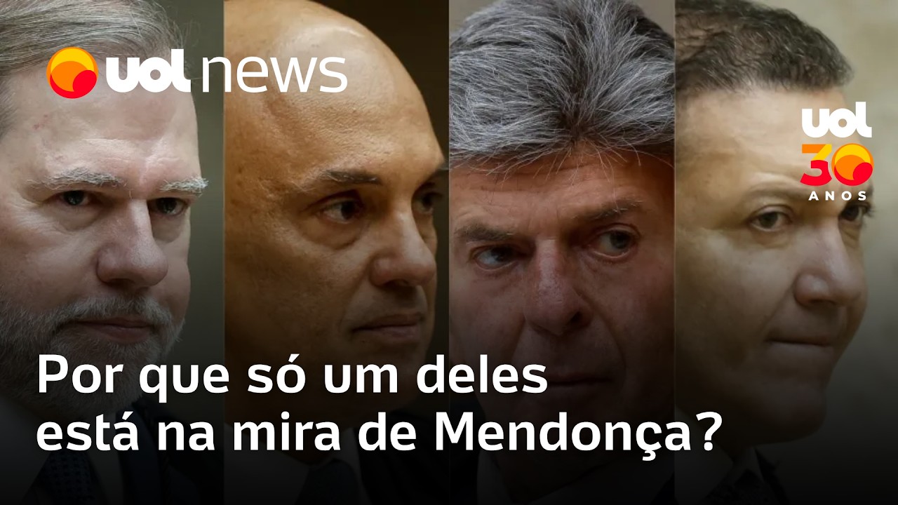 Toffoli, Moraes, Fux, Kassio: por que só um está na mira de Mendonça?