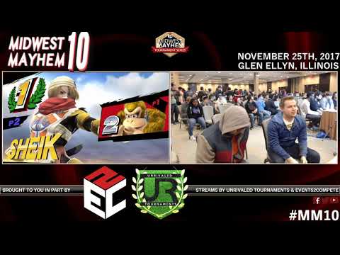 Midwest Mayhem 10 SINGLES POOLS: Jester (Donkey Kong) vs. UR l big_mak (Sheik)