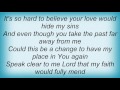 Fred Hammond - Prodigal Son Lyrics