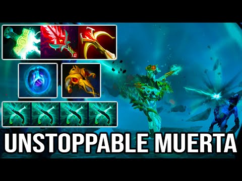 UNSTOPPABLE NEW HERO [ Muerta ] CRAZY 30 SAVAGE - DOTA 2 GAMEPLAY