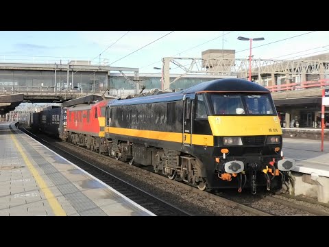 90026 (Grand Central) + 90036, 4M25 @ Stafford ,12-12-20