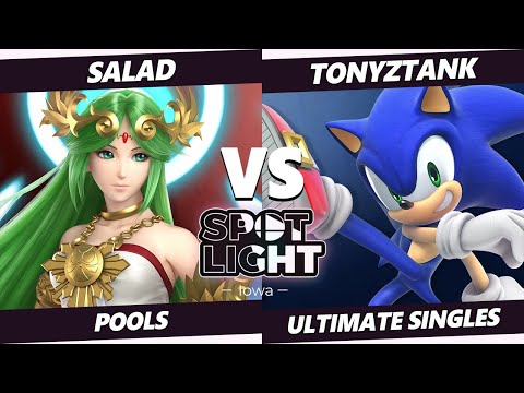 Spotlight: Iowa - Salad (Palutena) Vs. TonyZTank (Sonic) SSBU Ultimate Tournament
