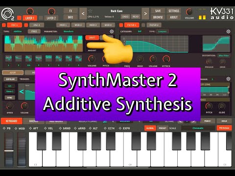 SynthMaster 2 - Additive Synthesis Tutorial & Patch Design From Scratch
