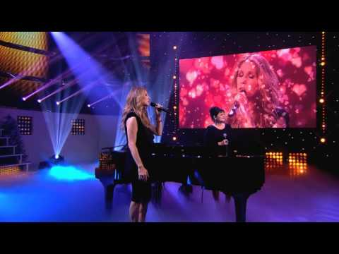 Maurane & Céline Dion 'Quand on a que l'Amour' LIVE (November 2012)