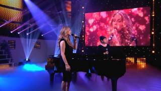 Maurane &amp; Céline Dion &#39;Quand on a que l&#39;Amour&#39; LIVE (November 2012)