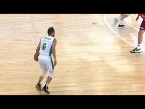 Rok Stipčević hits it from the parking lot  (Mega Soccerbet - Krka, 15.11.2020)