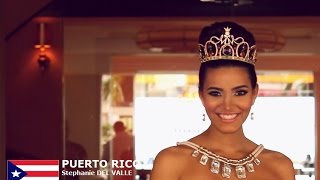 Stephanie Del Valle Diaz Contestant from Puerto Rico for Miss World 2016 Introduction