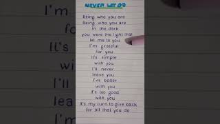 Download lagu JUNGKOOK - 'Never Let Go' Lyrics #방탄소년단 #jungkook #bts #shorts #shortsfeed #youtubeshorts mp3