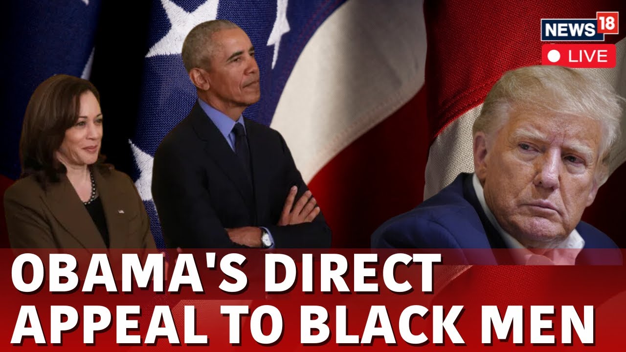 Obama Makes Direct Appeal To Black Men To Support Kamala Harris | Trump News | US Elections | N18G