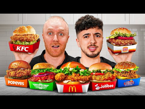 Ranking EVERY Fast Food Chicken Burger...