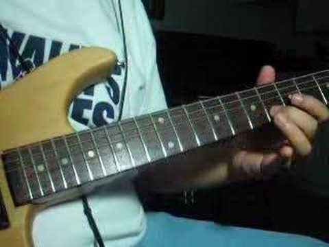 A Harmonic Minor GnR Solo