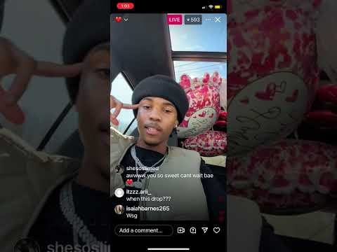 LIL DARIUS IG LIVE ON VALENTINES DAY ❤️‍🩹🤞🏽