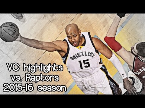 Vince Carter 10 pts & 6 reb vs. former Raptors (NBA RS 2015/2016) - 01.04.2016