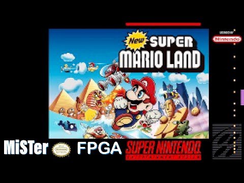 New Super Mario Land SNES - COMPLETE PLAYTHROUGH
