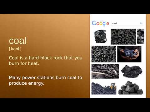 Coal : C1 level english vocabulary lesson, www.LipLix.com