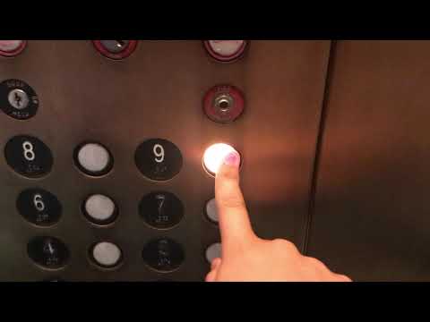 Tall Gold ThyssenKrupp traction elevators @ the Renaissance hotel Plantation