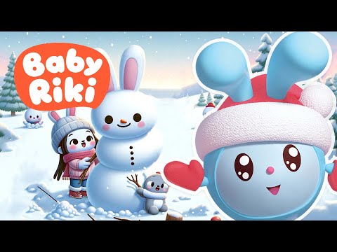 BabyRiki RO -  Ninge!❄️ Ne jucam cu zăpadă + alte episoade de iarnă pentru copii