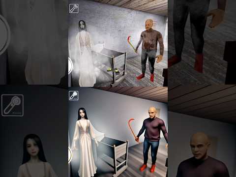 Original StunGuned Grandpa Meet Slendrina vs Anime StunGuned Grandpa Meet Slendrina #granny