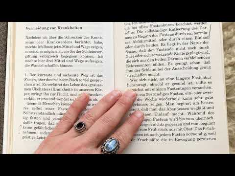 Teil 5 “ Vom kranken zum gesunden Menschen durch Fasten”