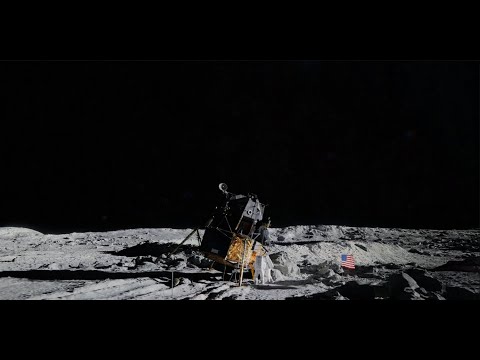 For All Mankind - Canted Lunar Ascent (Apollo 11 Lunar Liftoff)