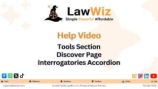 Streamline Deposition Preparation with the LawWiz Depositions Accordion