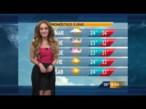 Gaby Lozoya clima 18 de julio 2016 HD