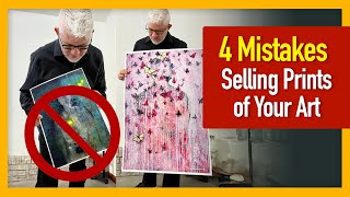 4 Mistakes Why Your Art Prints Are Not Selling (I Wish I Didn