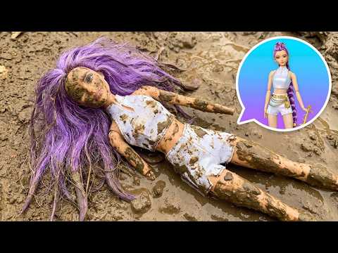 I turned MY OLD Barbies into HUNTR/X Dolls | Barbie vs Rumi
