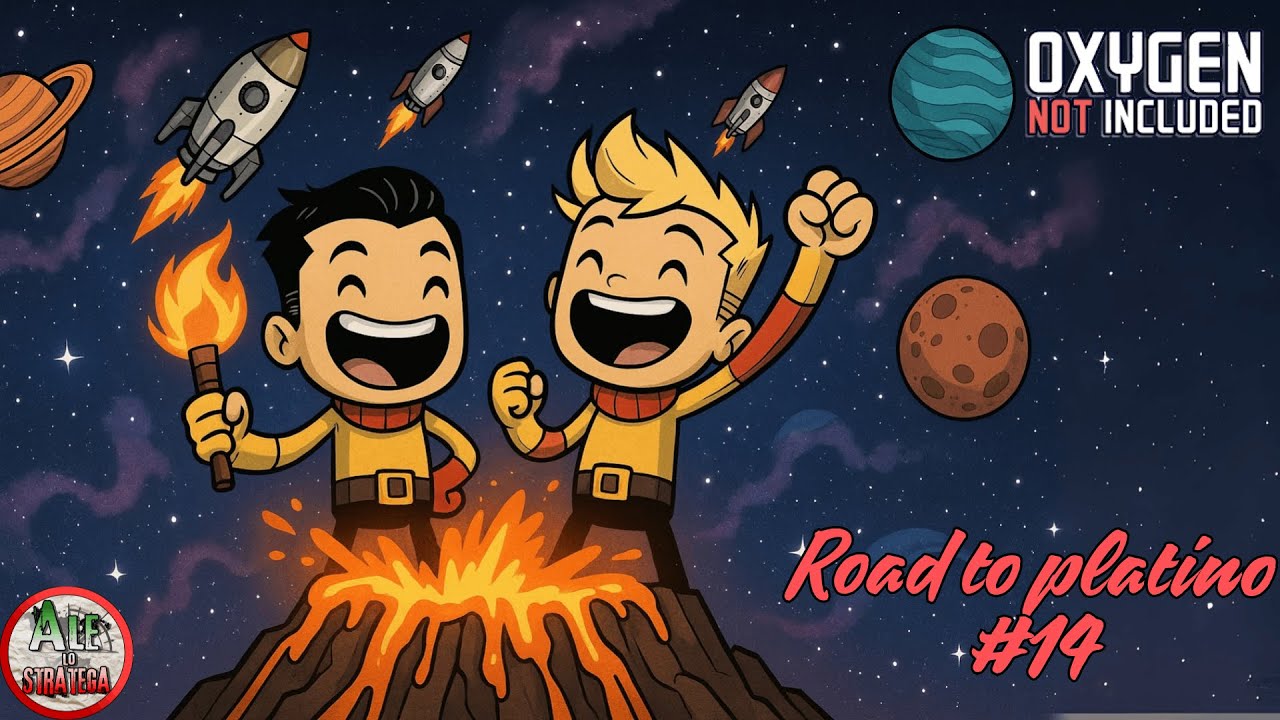 ABBORDIAMO IL PIANETTA MUCCONE || OXYGEN NOT INCLUDED gameplay ITA || ROAD TO PLATINO #13