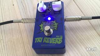 Video thumbnail for Biyang RV-10 Tri Reverb Pedal : Baby Boom Series by Jesper Christiansen