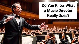 Do You Know What a Music Director Really Does?