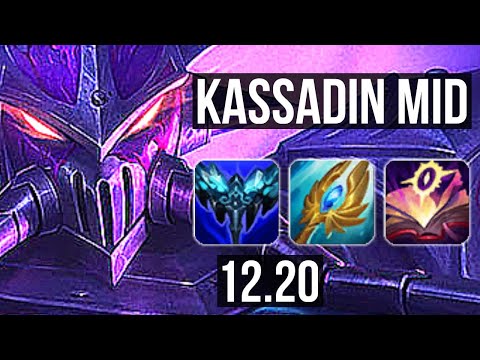 KASSADIN vs SETT (MID) | 12/1/15, 1.7M mastery, Legendary | KR Diamond | 12.20