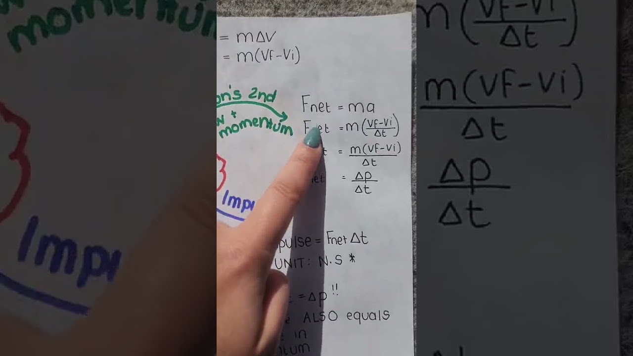 Momentum and Impulse grade 12 Physics #physics #study
