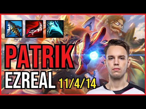 PATRIK - EZREAL vs MISS FORTUNE ADC - EUW Master - Patch 11.3