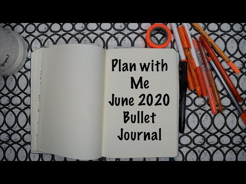 PLAN WITH ME | June 2020 Bullet Journal Setup