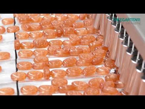 2,300 wrapped hard candies per minute – EK4 packaging machine