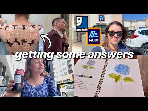 VLOG: Allergy patch testing RESULTS (finally!), Aldi Grocery Haul + Goodwill shopping, Date night!