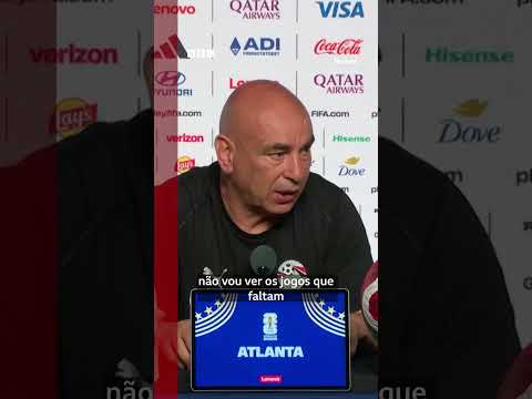‘Argentina não mereceu ganhar’, diz técnico do Egito – que não pretende mais assistir à Copa