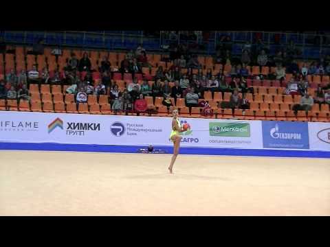 Viktoriya Gorbunova (KAZ)  ball  Grand Prix Moscow 2013