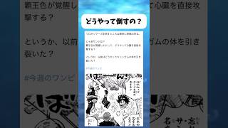 サンジはどうやって倒すの？ #ワンピース #onepiece #shorts