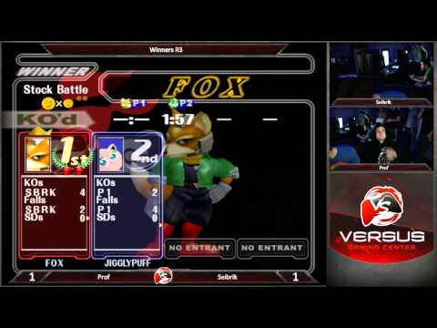 06/04/15 Versus Weekly Melee - Seibrik (Jigglypuff) vs Prof (Fox)
