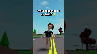 What happened to my head? 😭 #roblox #brookhaven #head #lag #funny #meme #robloxmemes #foryou