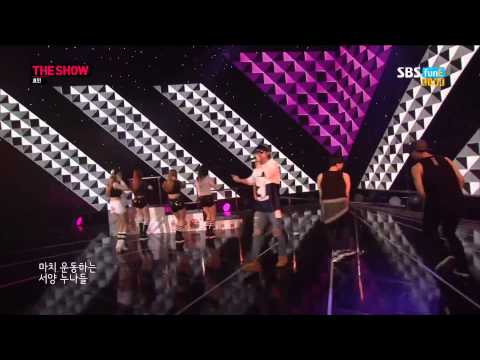 140729 Hyomin  -Nice Body @ SBS The Show 1080p