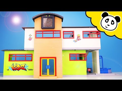 Playmobil Schule Unboxing - Die NEUE SCHULE! - Spielzeug auspacken & spielen - Pandido TV