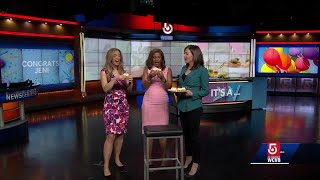 Boy or girl Cupcake gender reveal for NewsCenter 5's Jennifer Eagan