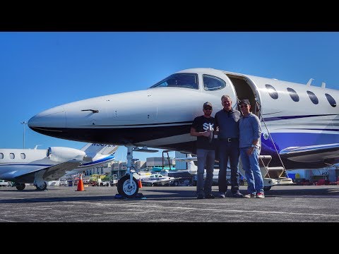 FLIGHT VLOG - FIRST TIME FLYING A JET!