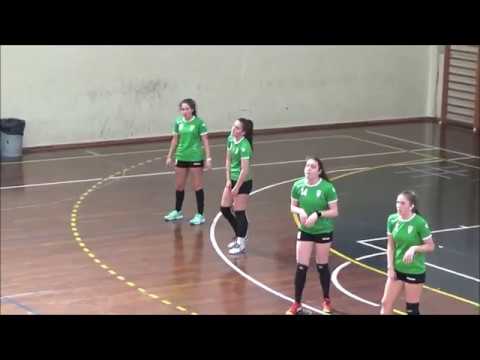 Andebol: Colégio de Gaia - CA Leça Juv.Fem. MAR2019